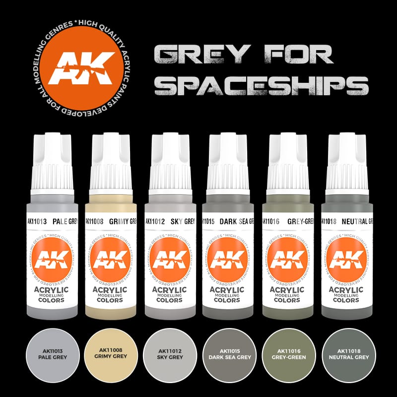 AK11614 - Grey for Spaceships