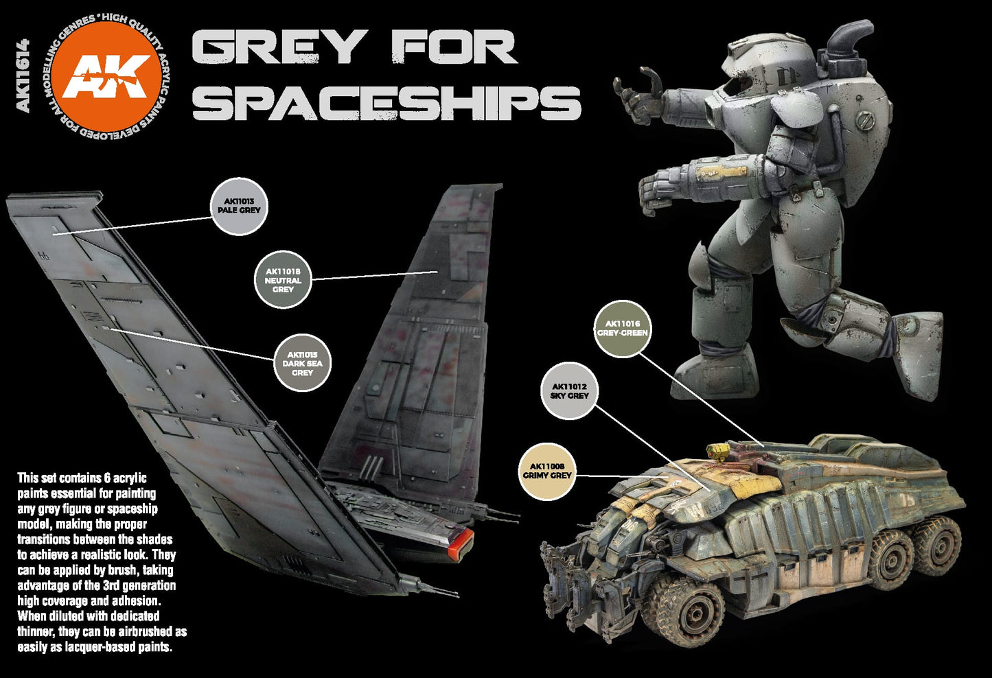 AK11614 - Grey for Spaceships