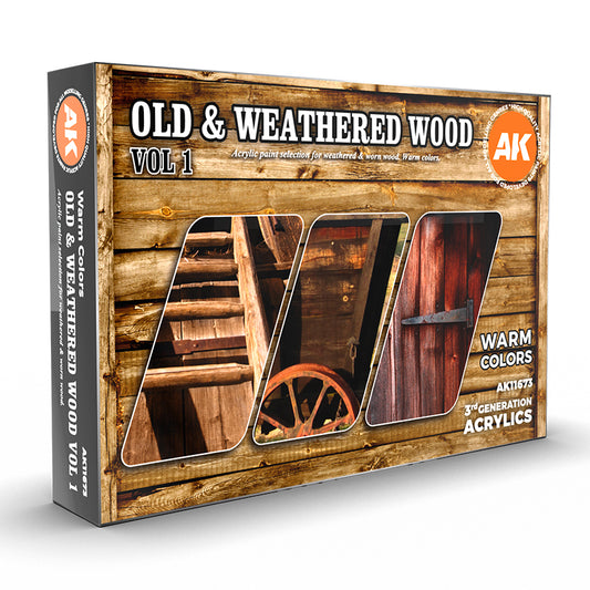 AK11673 - Old & Weathered Wood Vol 1