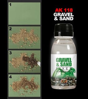 AK118 - Auxiliaries - Gravel & Sand Fixer - 輔助 - 碎石&沙地固定劑