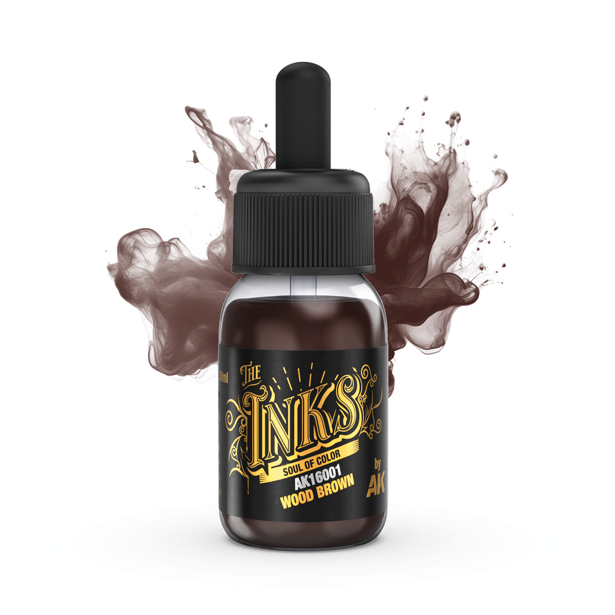 AK16001 - The Inks - Wood Brown 木棕色