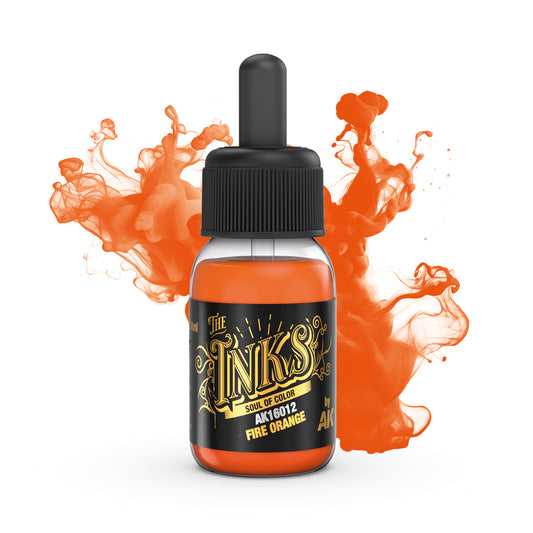 AK16012 - The Inks - Fire Orange 火橙色