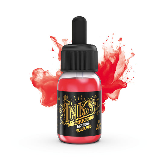 AK16042 - The Inks - Fluor Red 螢光紅色