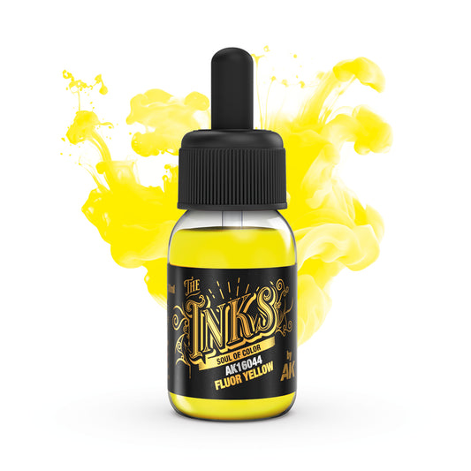 AK16044 - The Inks - Fluor Yellow  螢光黃色