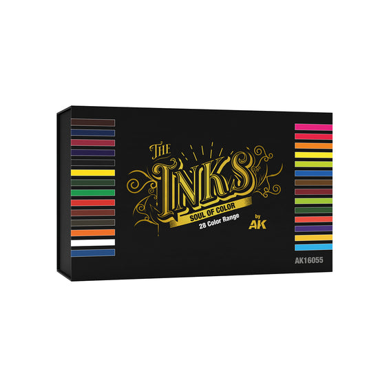 AK16055 - Special Box Full Range of The Inks - 全套墨水特別包
