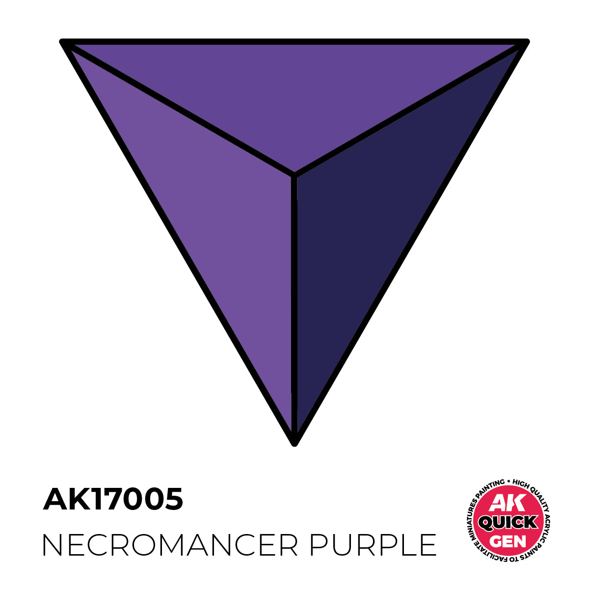 AK17005 - Quick Gen - Necromancer Purple 18 ml - 死靈術士紫色 18ml