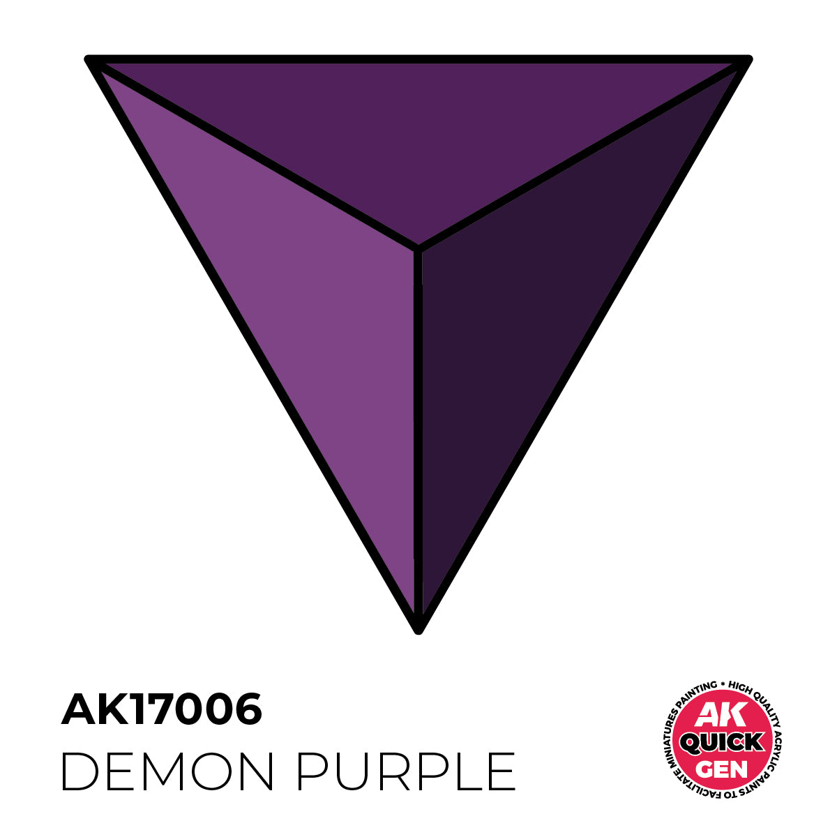 AK17006 - Quick Gen - Demon Purple 18 ml - 惡魔紫色 18ml