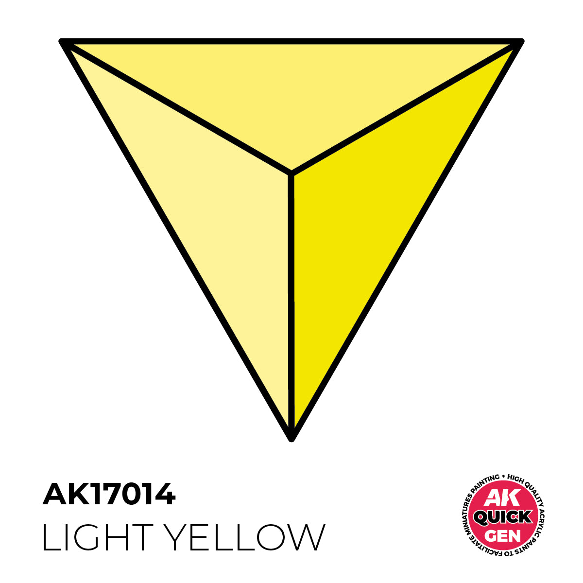 AK17014 - Quick Gen - Light Yellow 18 ml - 亮黃色 18ml
