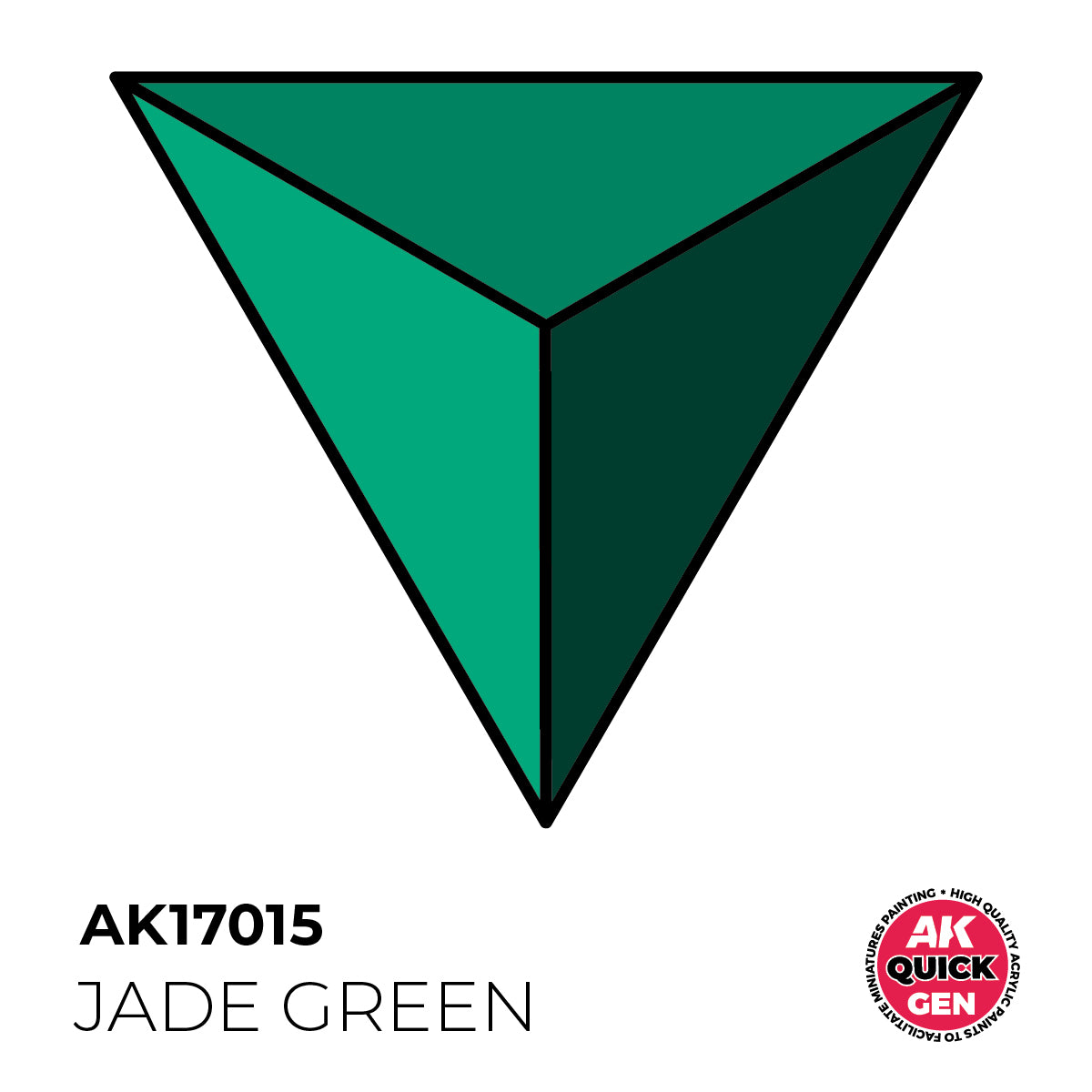 AK17015 - Quick Gen - Jade Green 18 ml - 翡翠綠色 18ml