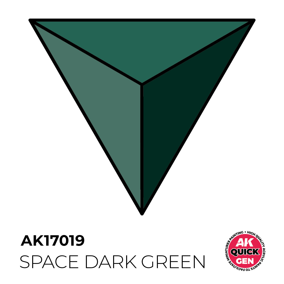AK17019 - Quick Gen - Space Dark Green 18 ml - 宇宙深綠色 18ml