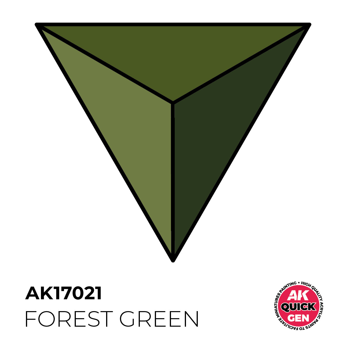AK17021 - Quick Gen - Forest Green 18 ml - 叢林綠色 18ml