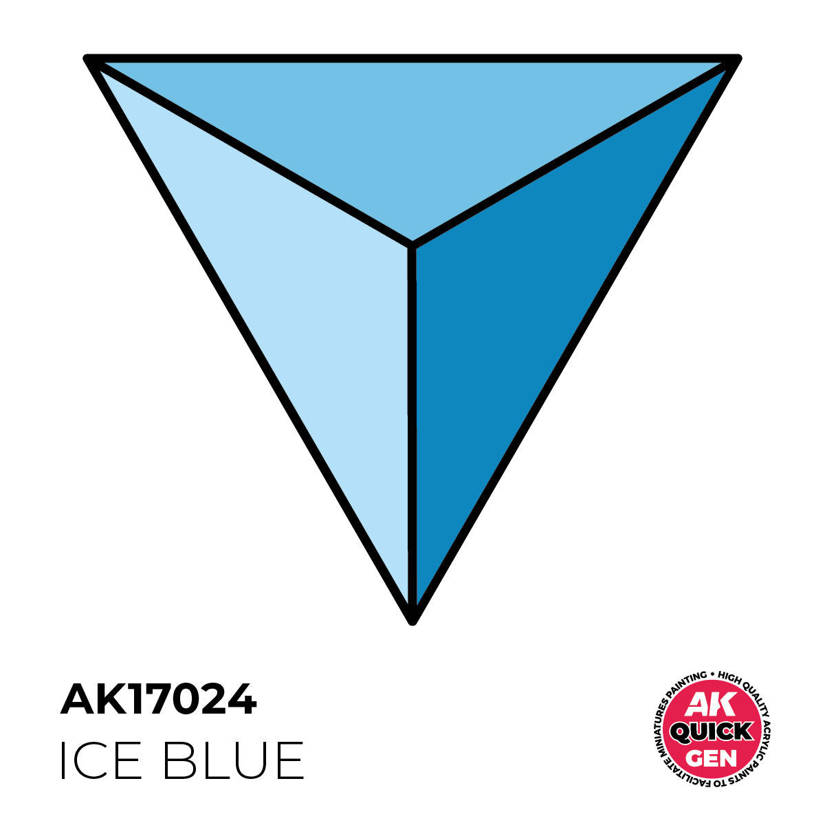 AK17024 - Quick Gen - Ice Blue 18 ml - 藍冰色 18ml