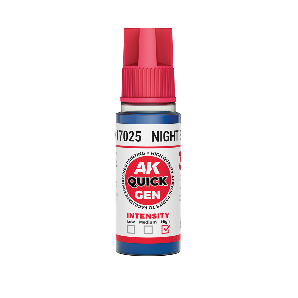 AK17025 - Quick Gen - Night Blue 18 ml - 午夜藍色 18ml