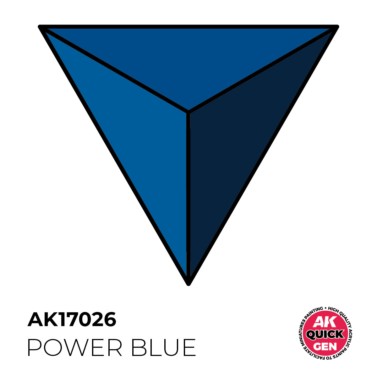 AK17026 - Quick Gen - Power Blue 18 ml - 能量藍色 18ml