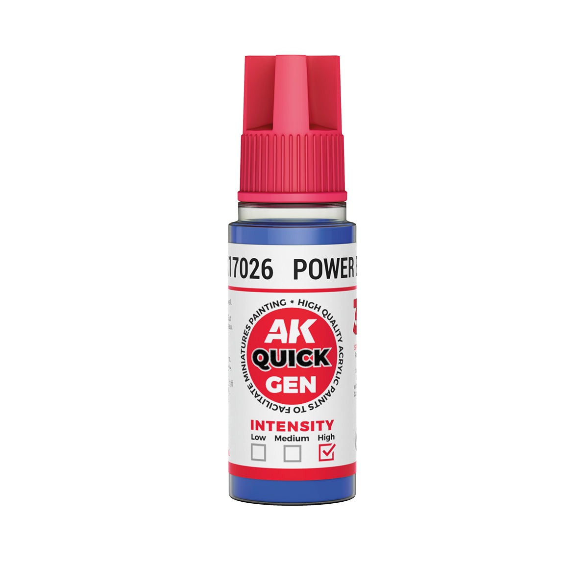 AK17026 - Quick Gen - Power Blue 18 ml - 能量藍色 18ml
