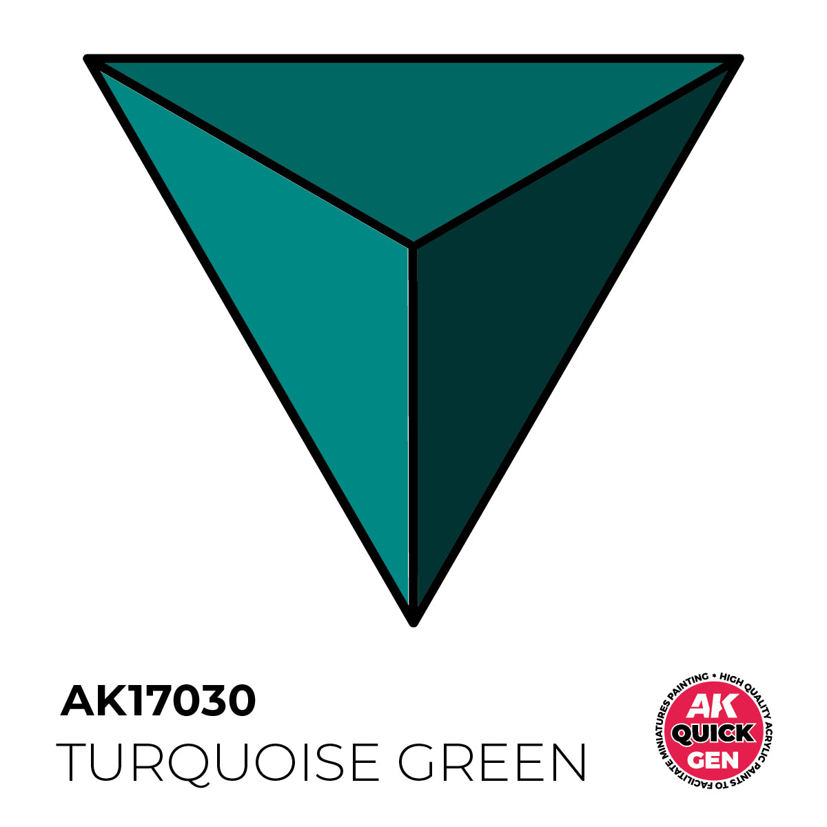 AK17030 - Quick Gen - Turquoise Green 18 ml - 綠松色 18ml