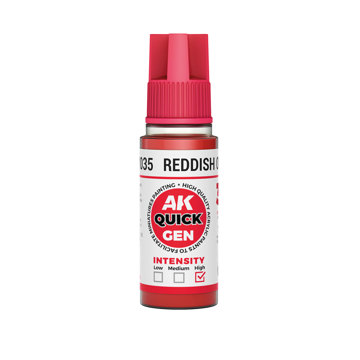 AK17035 - Quick Gen - Reddish Orange 18 ml - 紅橙色 18ml