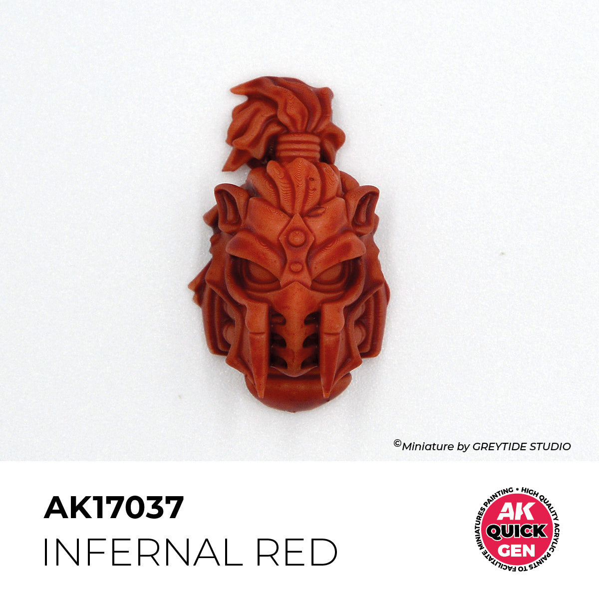 AK17037 - Quick Gen - Infernal Red 18 ml - 煉獄紅色 18ml