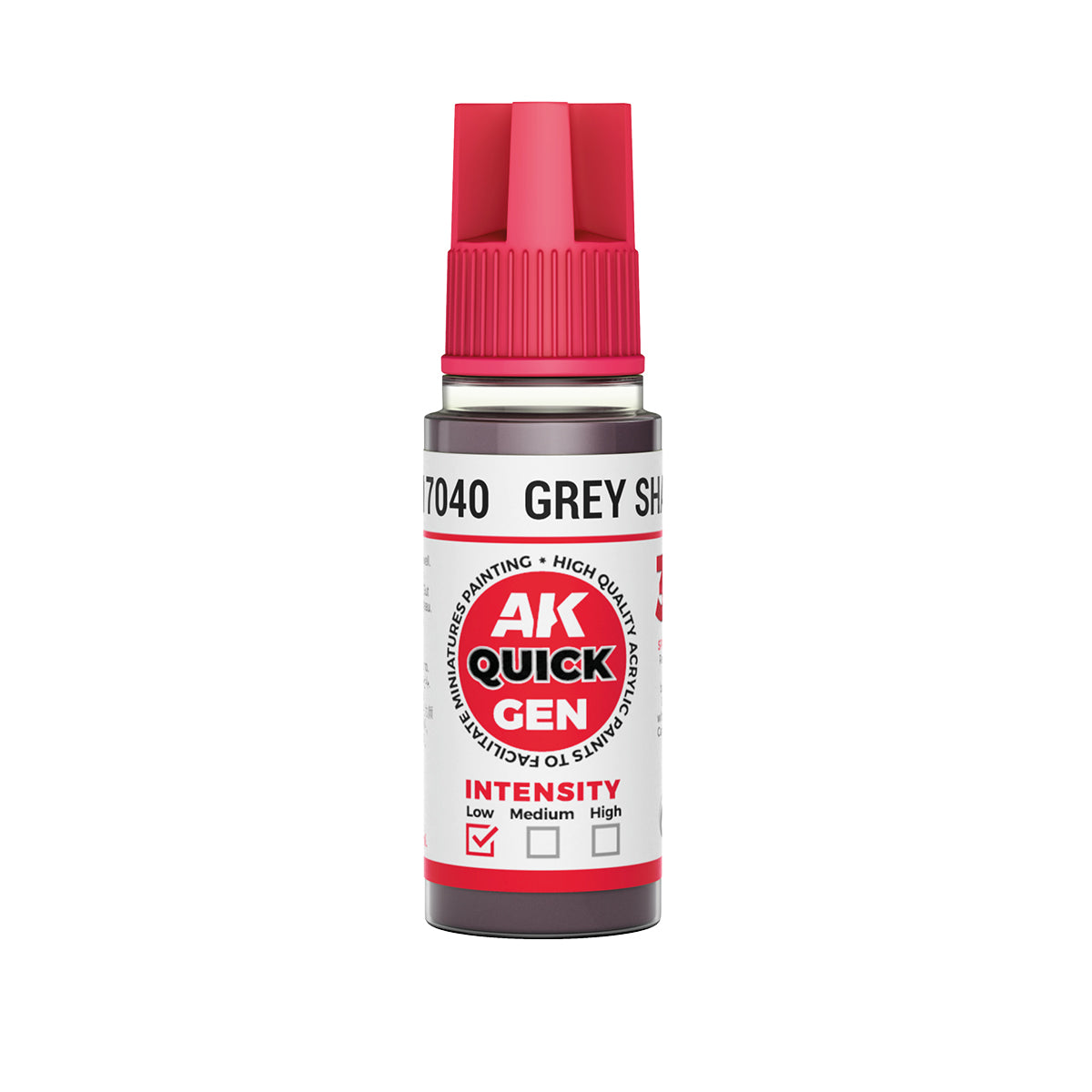 AK17040 - Quick Gen - Grey Shadow 18 ml - 暗影灰色 18ml