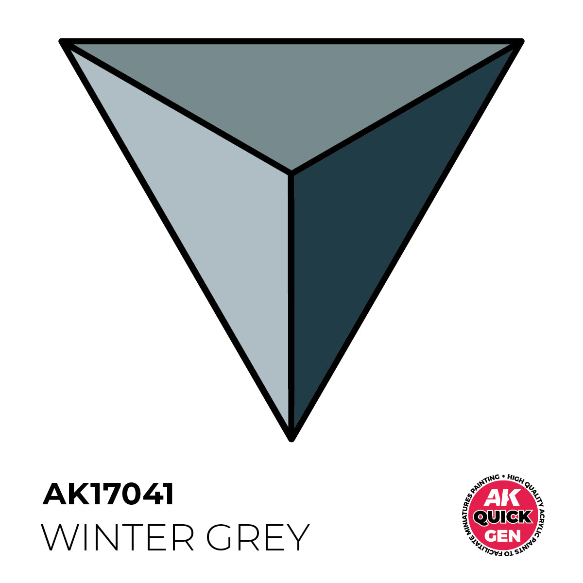 AK17041 - Quick Gen - Winter Grey 18 ml - 寒冬灰色 18ml