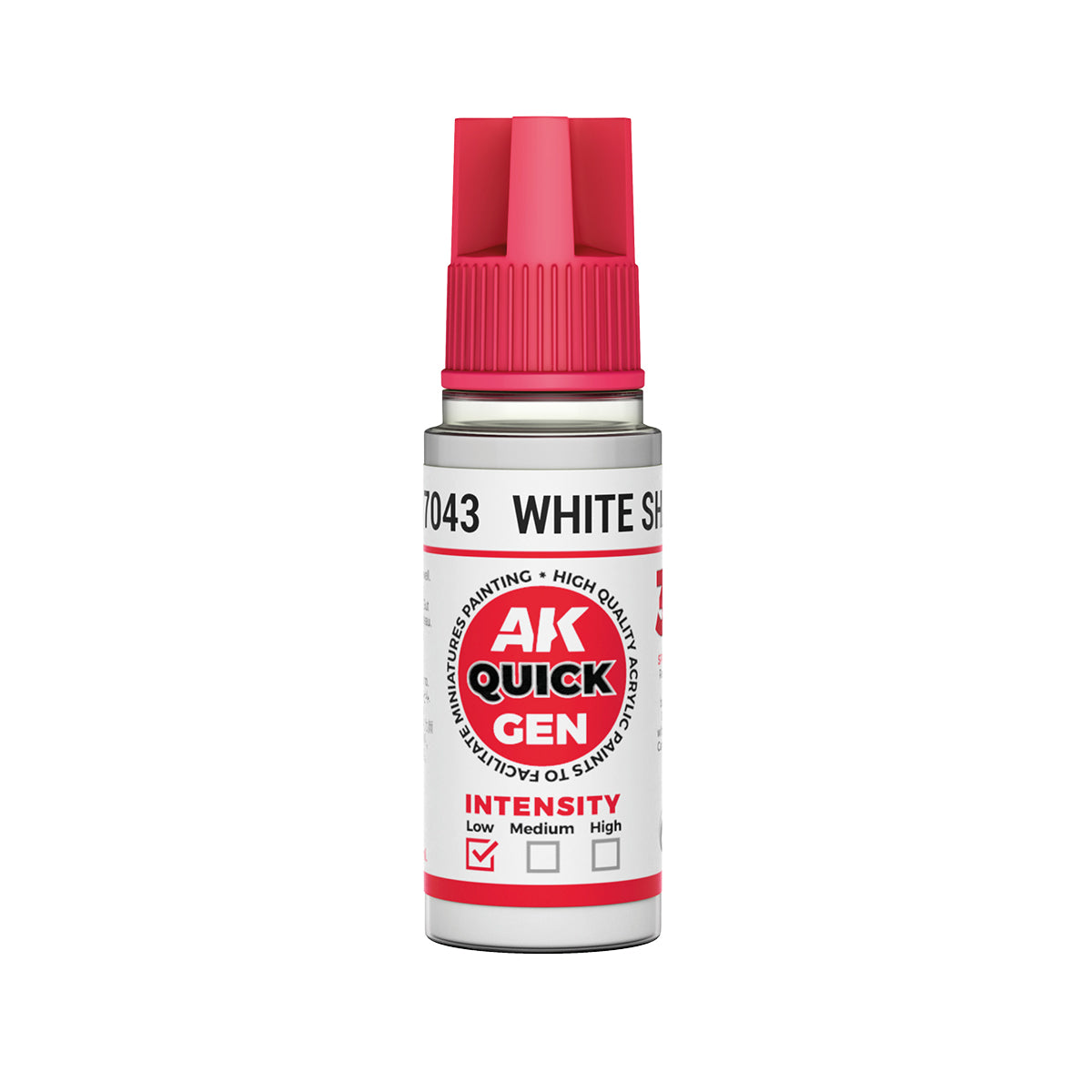AK17043 - Quick Gen - White Shadow 18 ml - 暗影白色 18ml