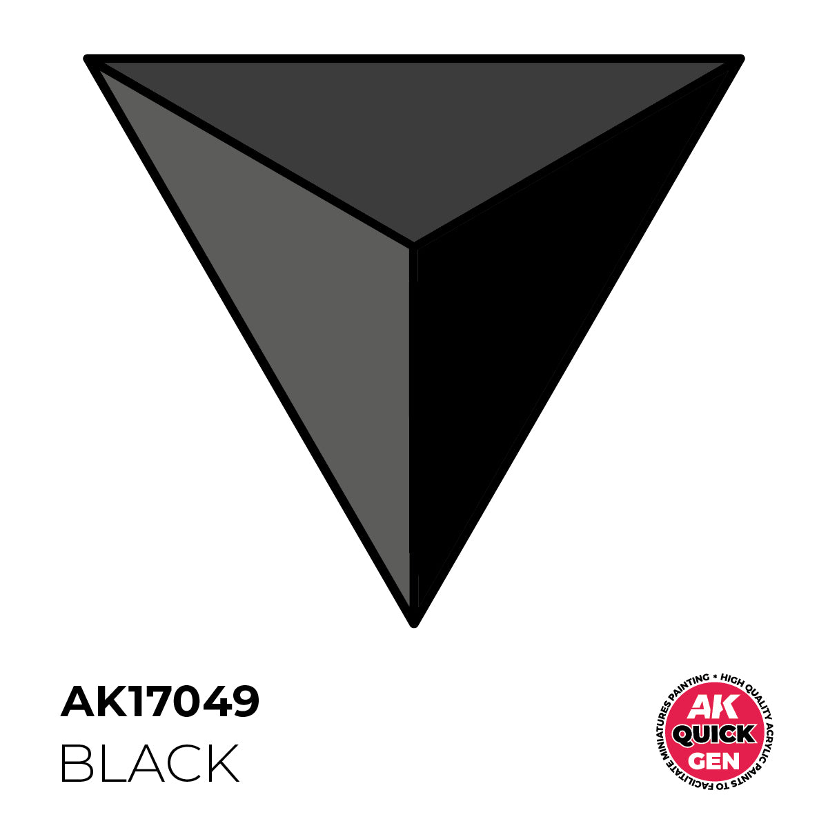 AK17049 - Quick Gen - Black 18 ml - 黑色 18ml