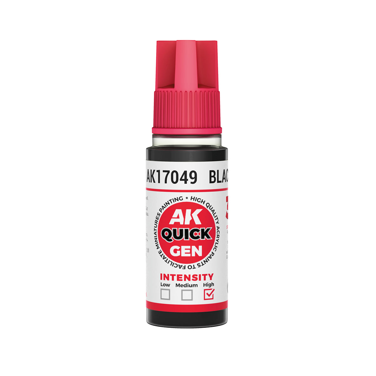 AK17049 - Quick Gen - Black 18 ml - 黑色 18ml