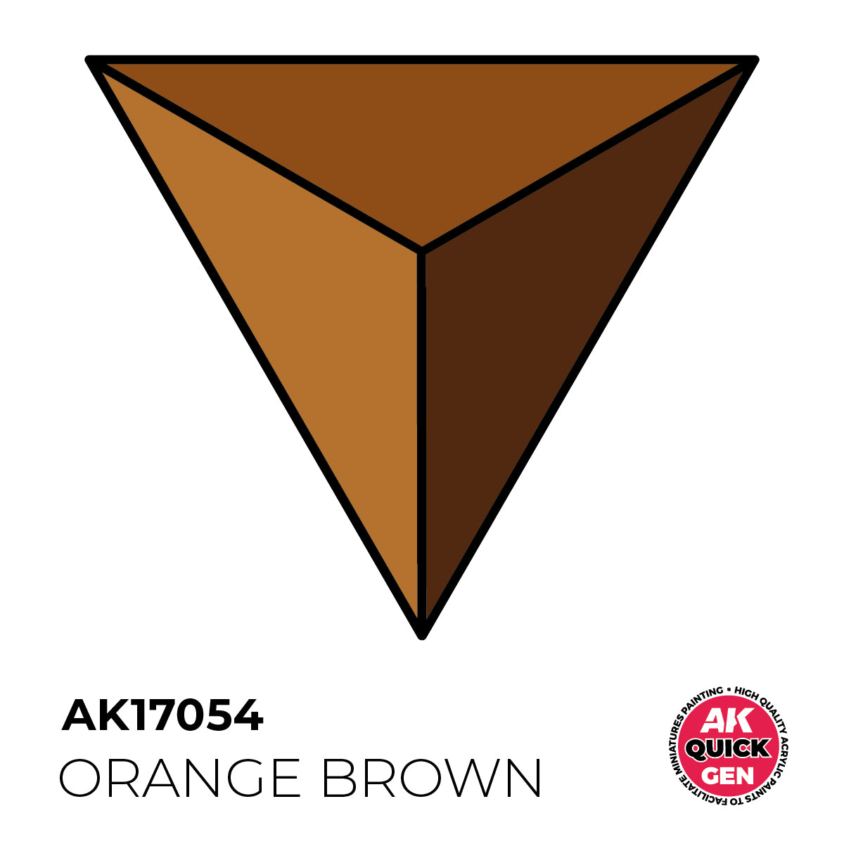 AK17054 - Quick Gen - Orange Brown 18 ml - 橘棕色 18ml
