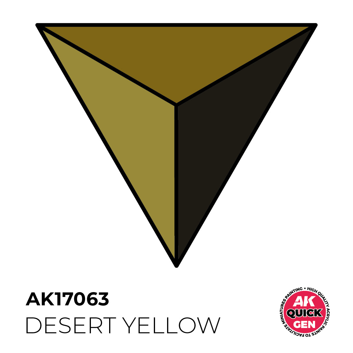 AK17063 - Quick Gen - Desert Yellow 18 ml - 沙漠黃色 18ml