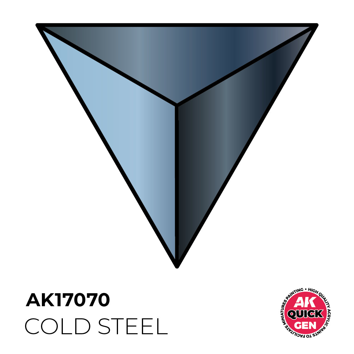 AK17070 - Quick Gen - Cold Steel 18 ml - 冷鋼色 18ml