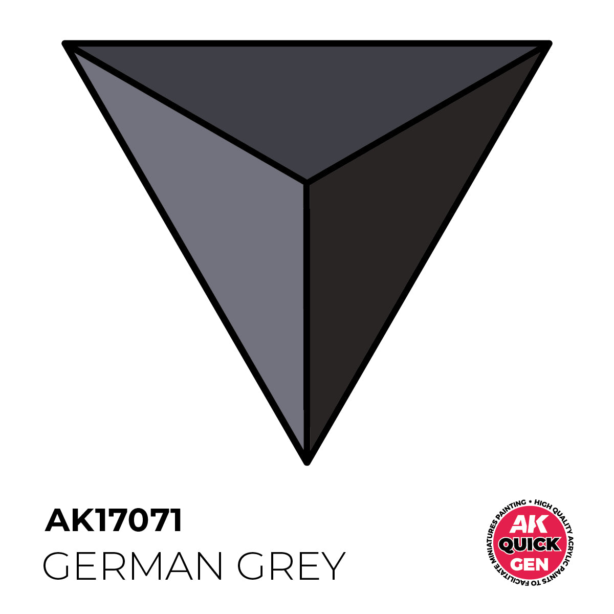 AK17071 - Quick Gen - German Grey 18 ml - 德軍灰色 18ml