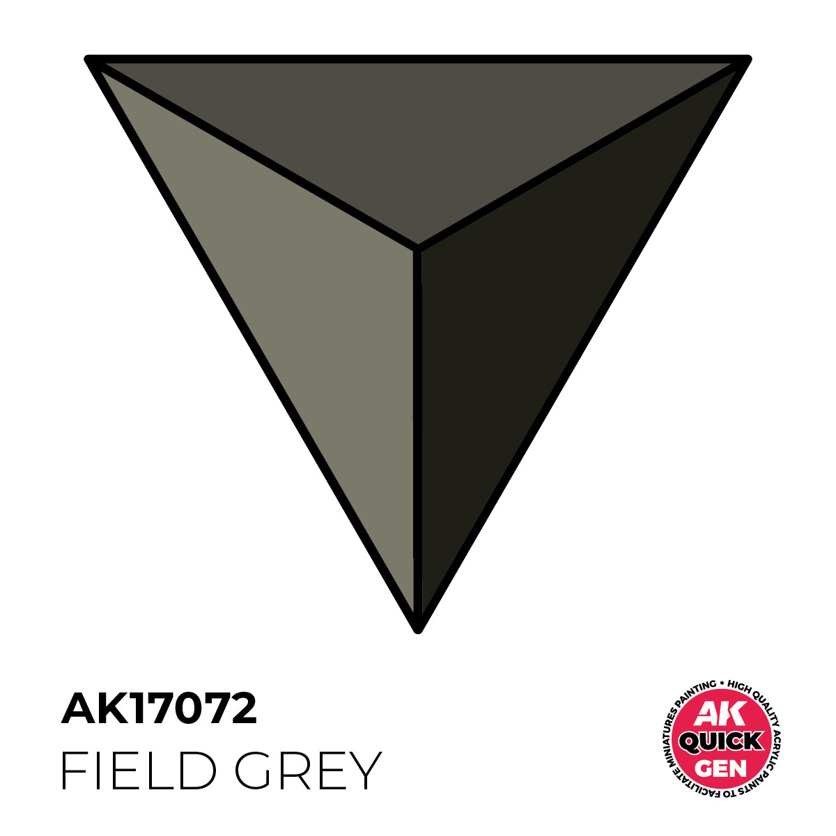 AK17072 - Quick Gen - Field Grey 18 ml - 軍裝灰色 18ml