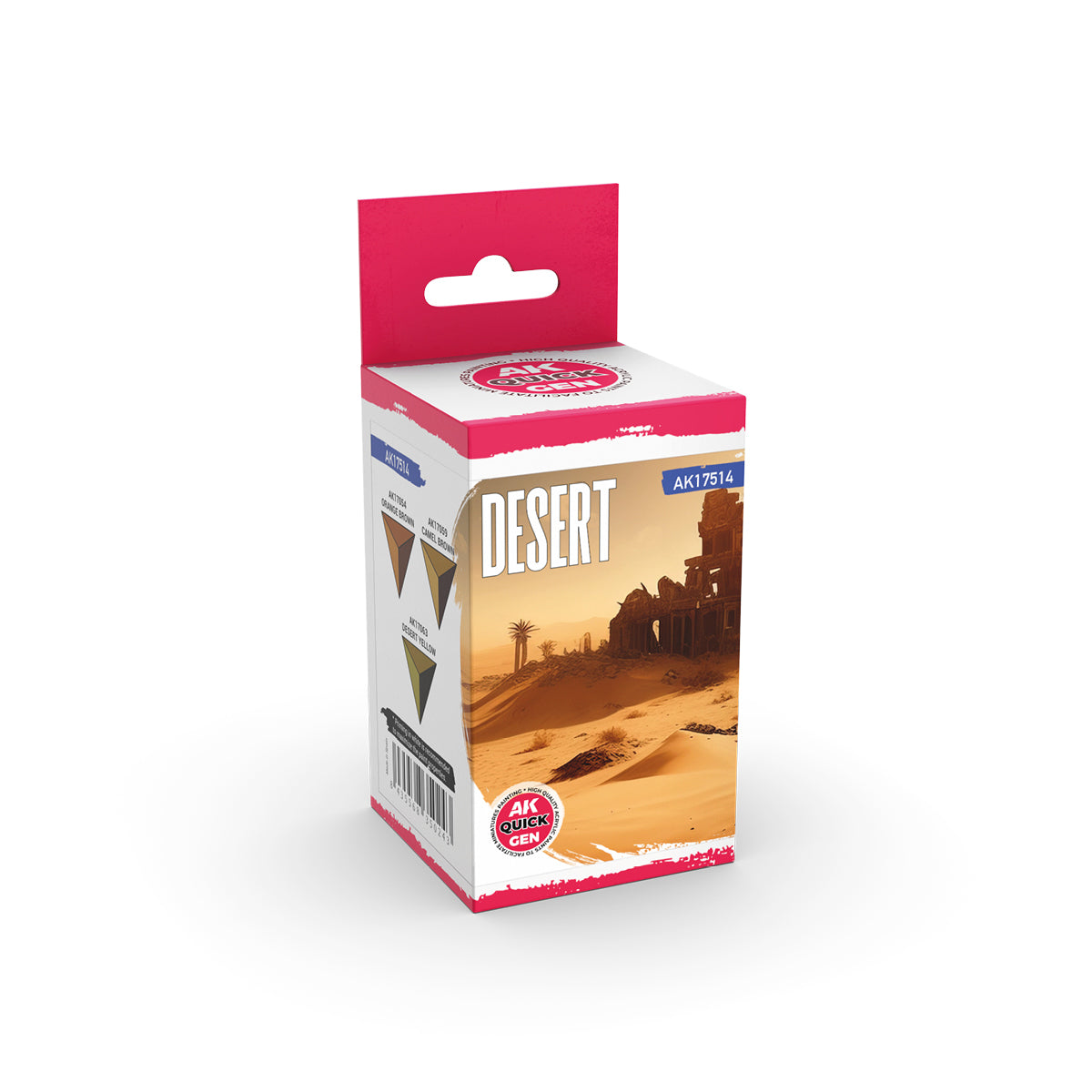 AK17514 - Quick Gen - Desert (Quick Gen Set) 3 Paints - 沙漠 (速塗系列套組) 3色