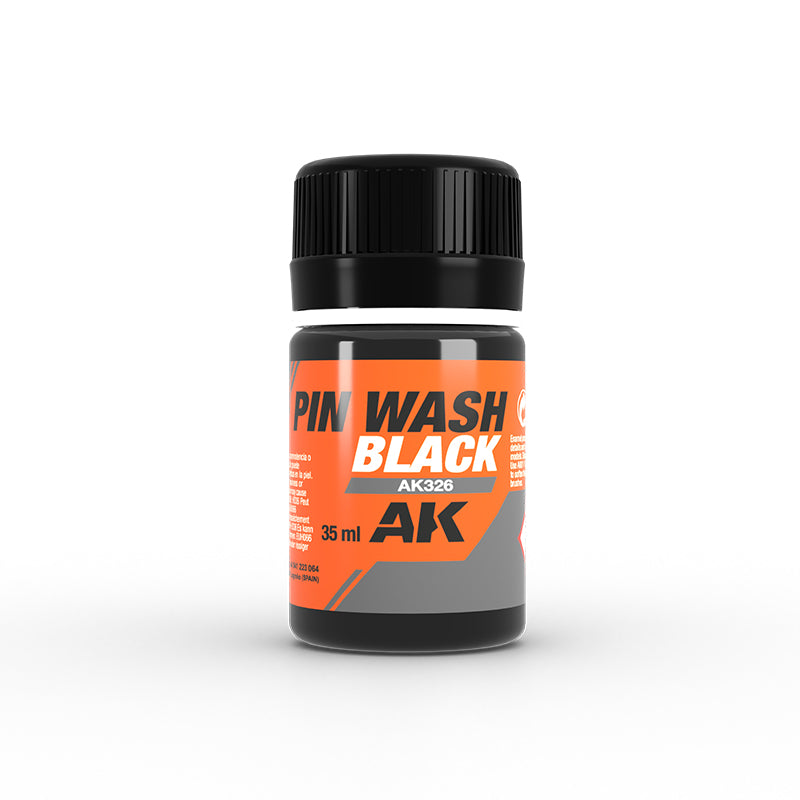 AK326 - Enamel Color - Black Pin Wash - 35ML