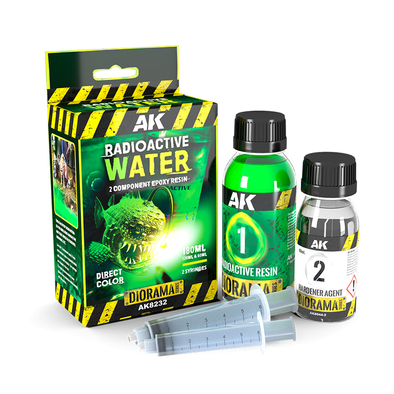 AK8232 - Terrains - Resin Radioactive Water Components Epoxy Resin 180 ml - 場景 - 樹酯輻射汙染水景 雙成份環氧樹酯 180ml