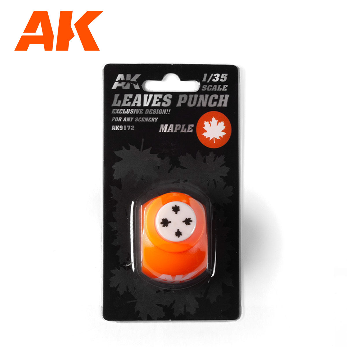 AK9172 - Tools - Leaves Punch Maple (1:35 / 1:32 / 54mm) - 工具 - 楓葉打洞機