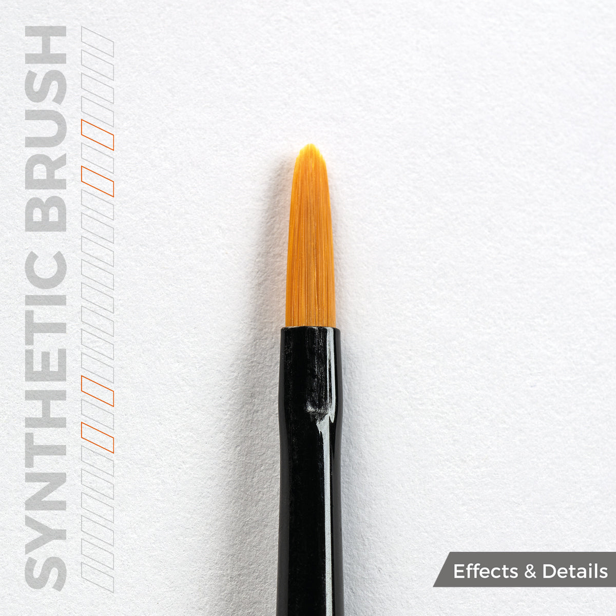 AKB014 - AK Synthetic Brush - Filbert 2