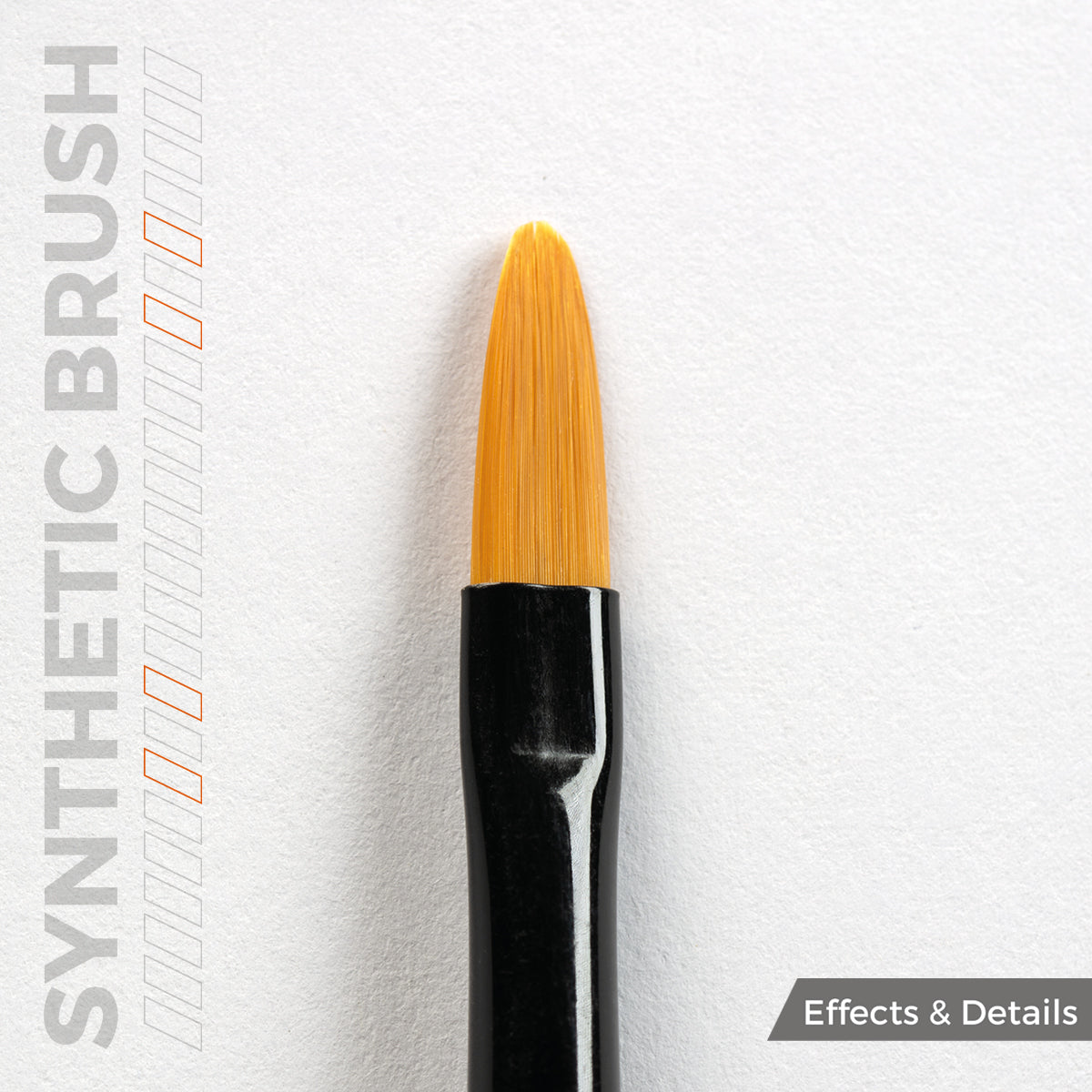 AKB015 - AK Synthetic Brush - Filbert 4