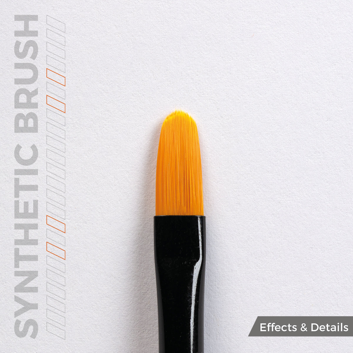 AKB016 - AK Synthetic Brush - Filbert 6