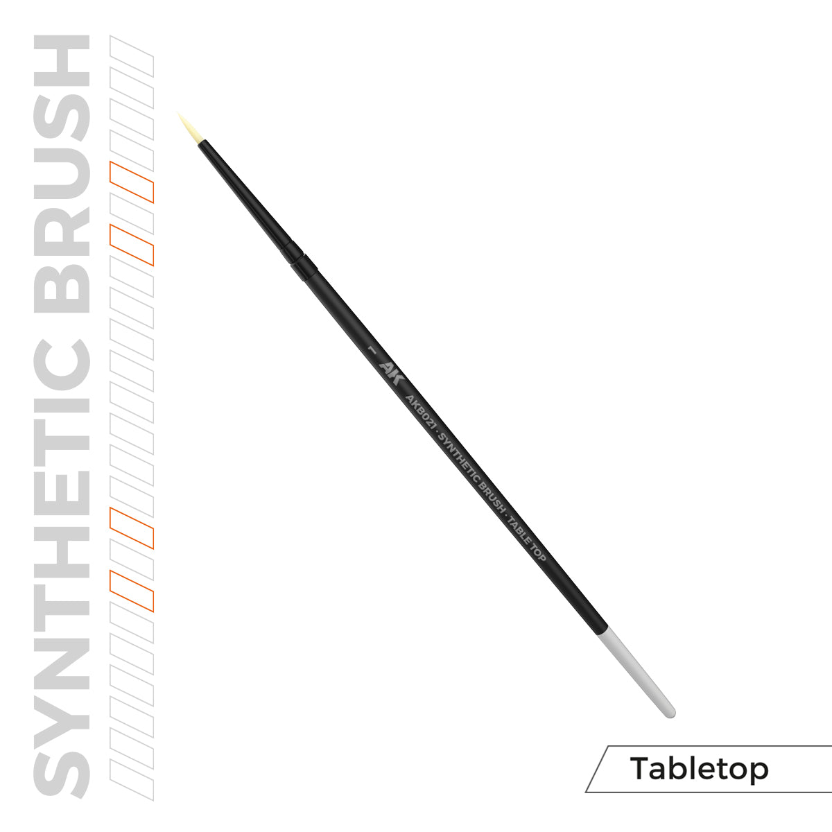 AKB021 - AK Synthetic Tabletop Brush - 1