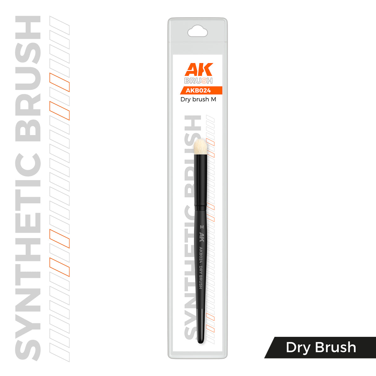 AKB024 - AK Synthetic Dry Brush - M