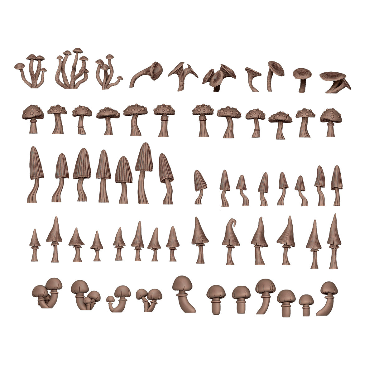 AKBIT0005 - Basing Bit - Plants - Forest Mushrooms