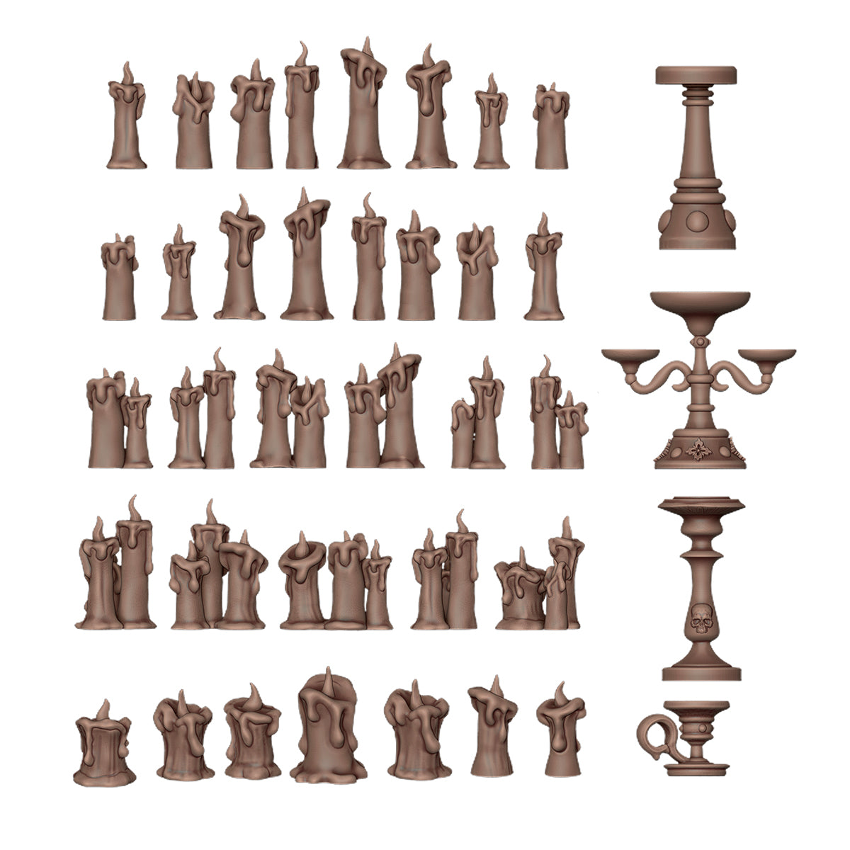 AKBIT0008 - Basing Bit - Wargame Scenery - Candles