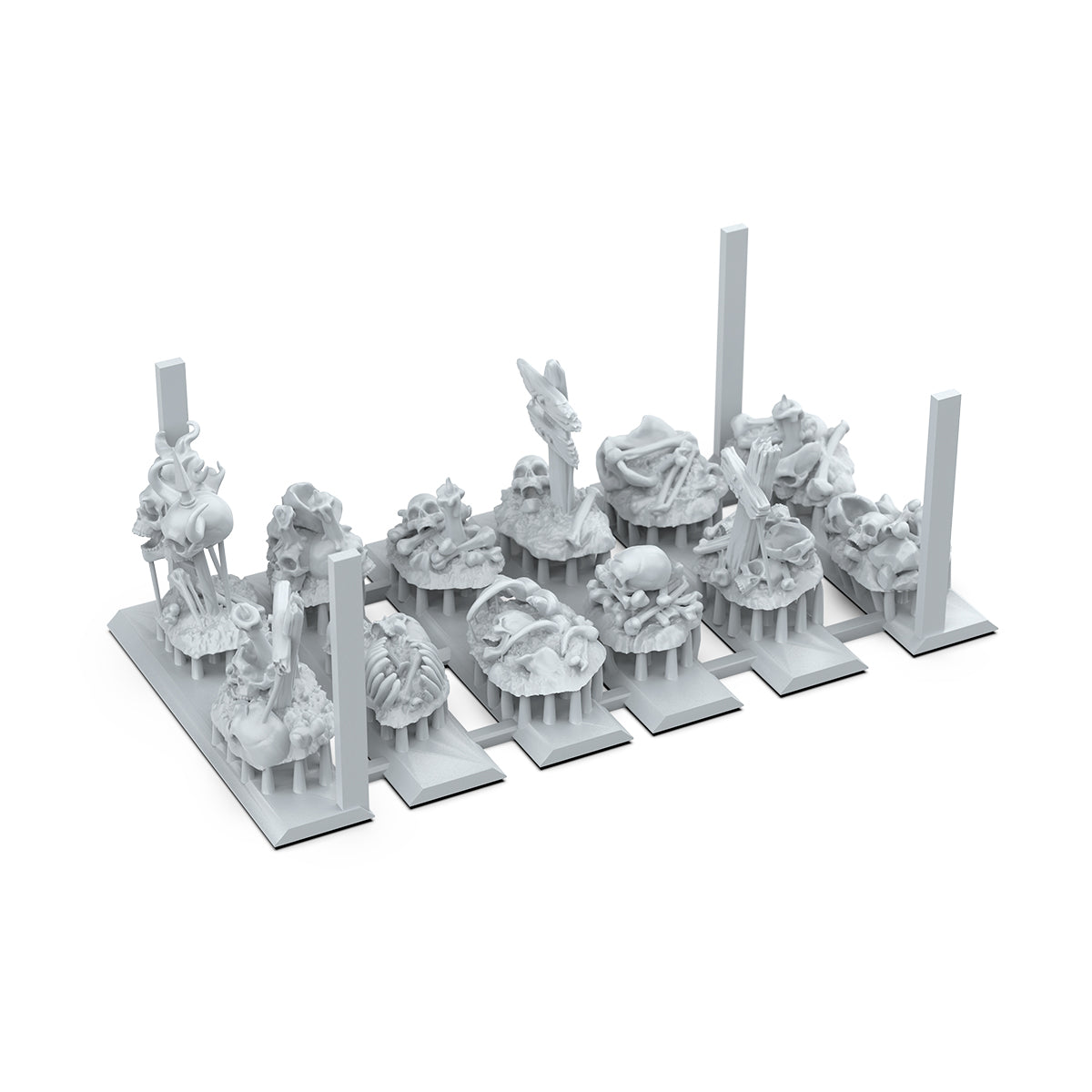 AKBIT0014 - Basing Bit - Wargame Scenery - Bones Remains