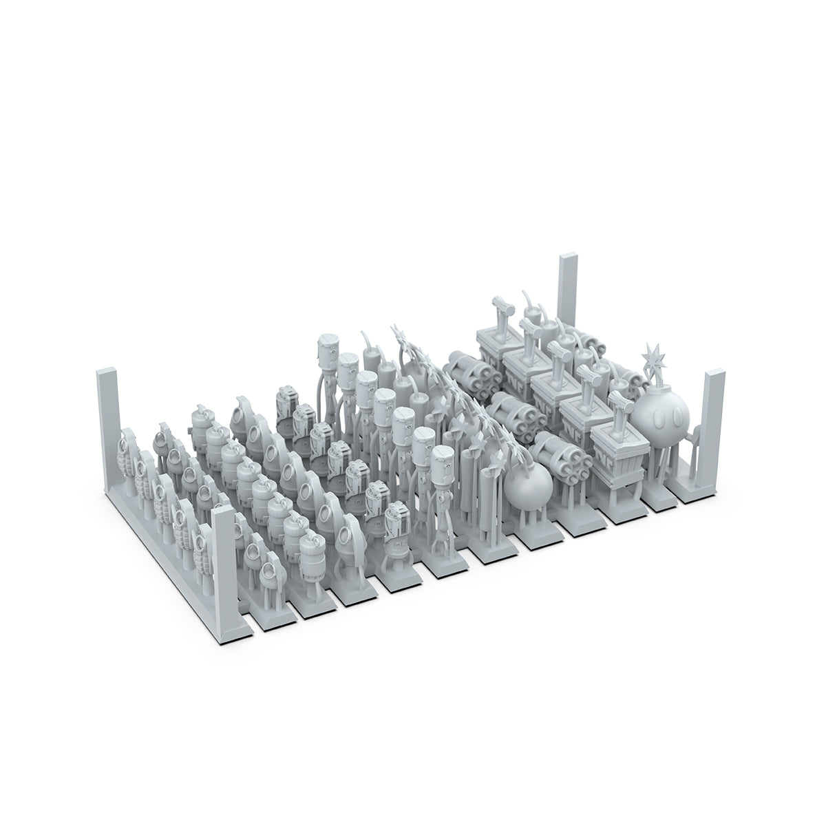 AKBIT0028 - Basing Bit - Wargame Scenery - Bombs & Grenades (72 Pieces) - 場景 - 炸彈&手榴彈 (72入)