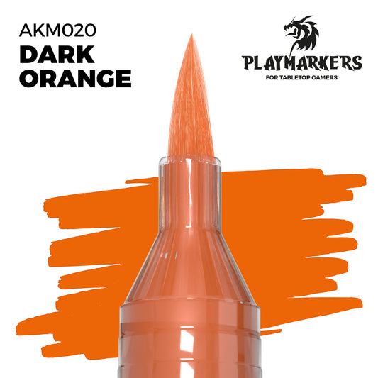 AKM020 - Playmarker - Dark Orange - 深橘色