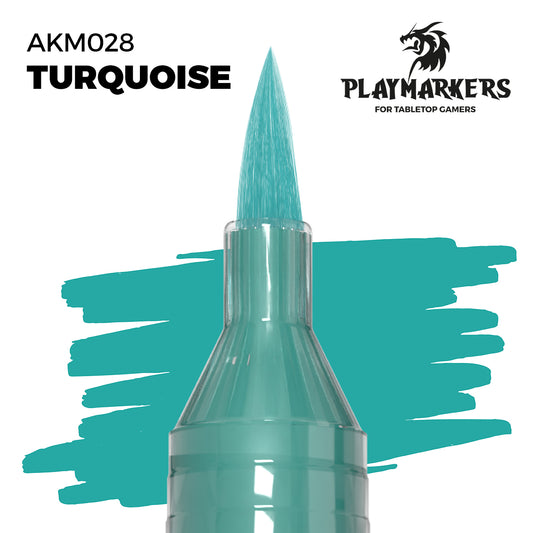 AKM028 - Playmarker - Turquoise - 綠松石色
