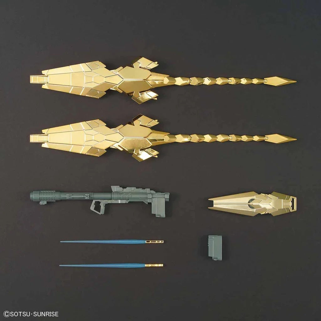 RX-O Unicorn Gundam 03 Phenex - 1/144 獨角獸鋼彈3號機 鳳凰(獨角獸模式) (NT Ver.)〔金色電鍍版〕