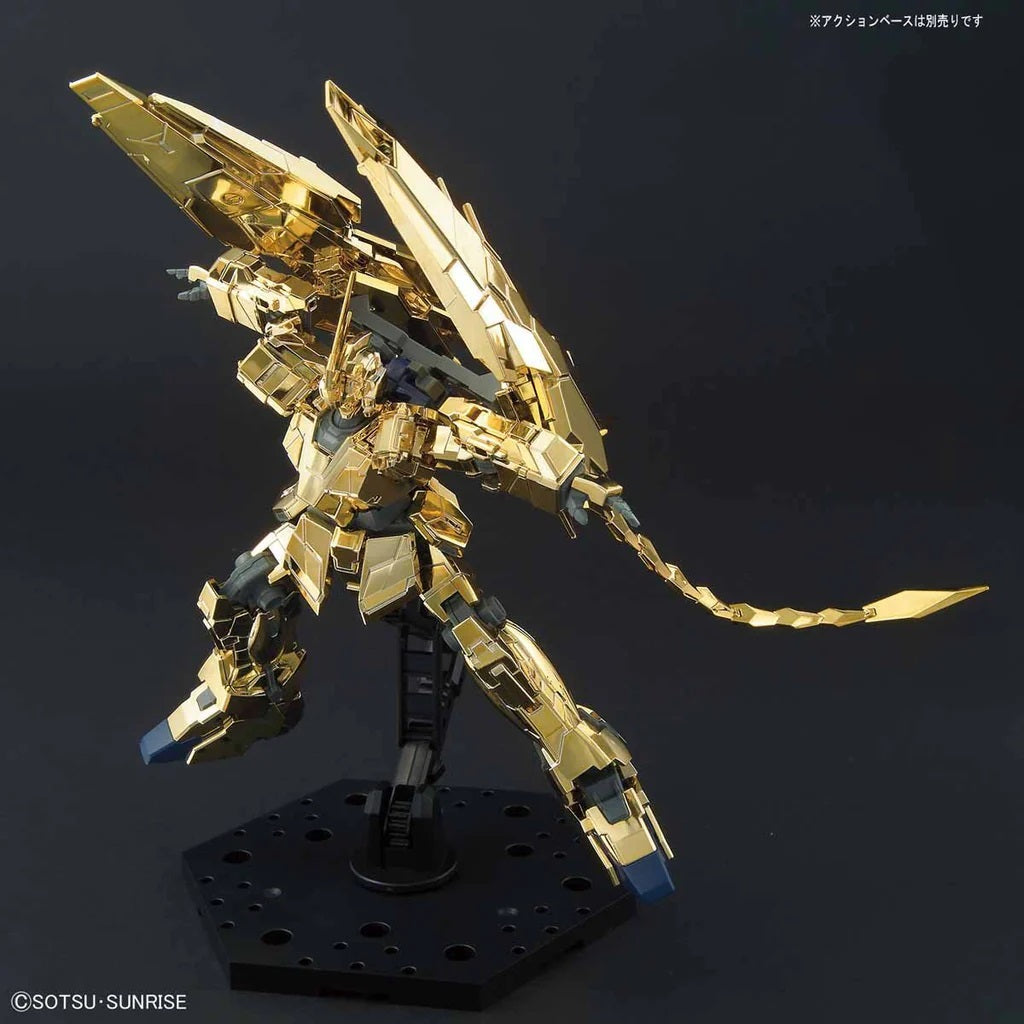 RX-O Unicorn Gundam 03 Phenex - 1/144 獨角獸鋼彈3號機 鳳凰(獨角獸模式) (NT Ver.)〔金色電鍍版〕