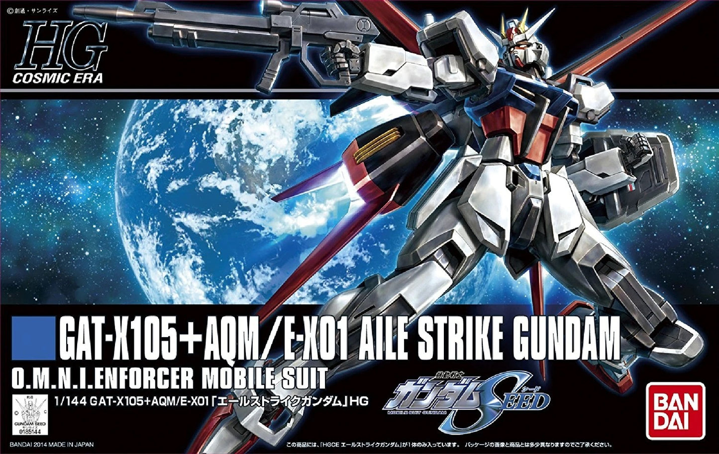 GAT-X105+AQM/E-X01 Aile Strike Gundam - HGCE #171 1/144 翔翼型攻擊鋼彈